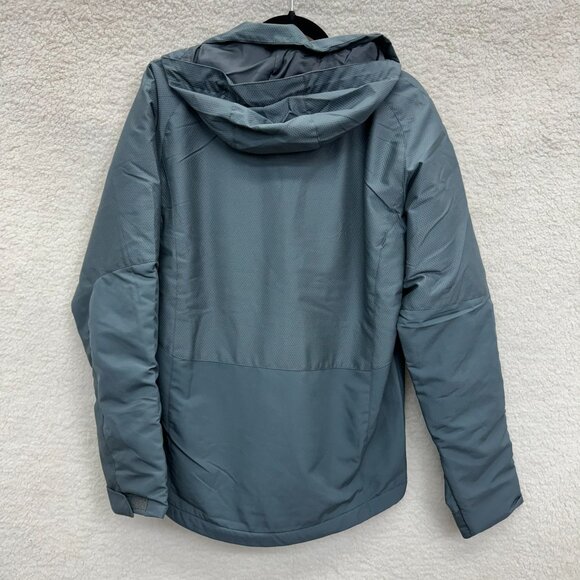 MEN'S SMALL - TRI-MOUNTAIN - Fall Winter Jacket Gray Hooded Coat NEW - Picture 2 of 2